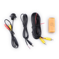 Kamera cofania EBILAEN z 8 diodami LED HD wodoodporna linia parkowania DC 12V CCD kamera wideo 6